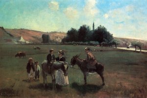 De Ezeltocht in La Roche-Guyon
